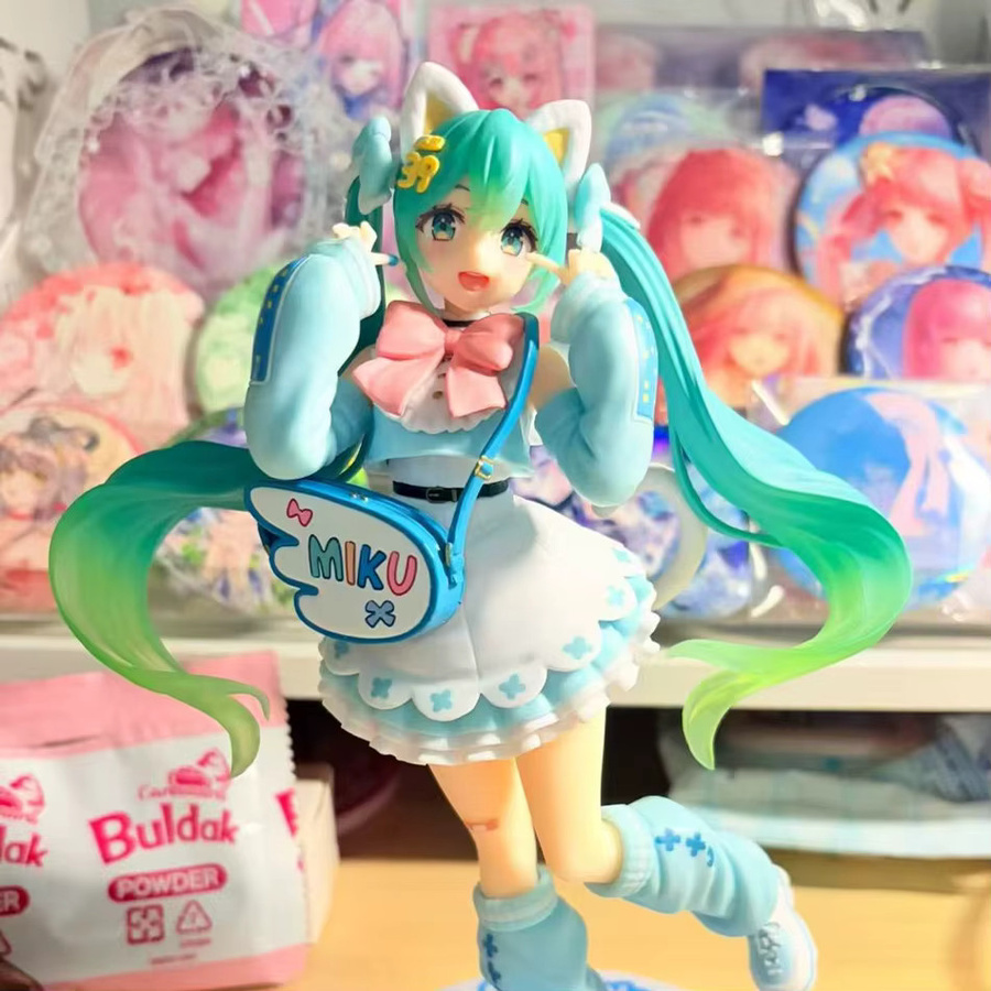 Bandai Hatsune Miku Katzenohren Fancy Version, Sammlerfigur, 19cm - Bild 3