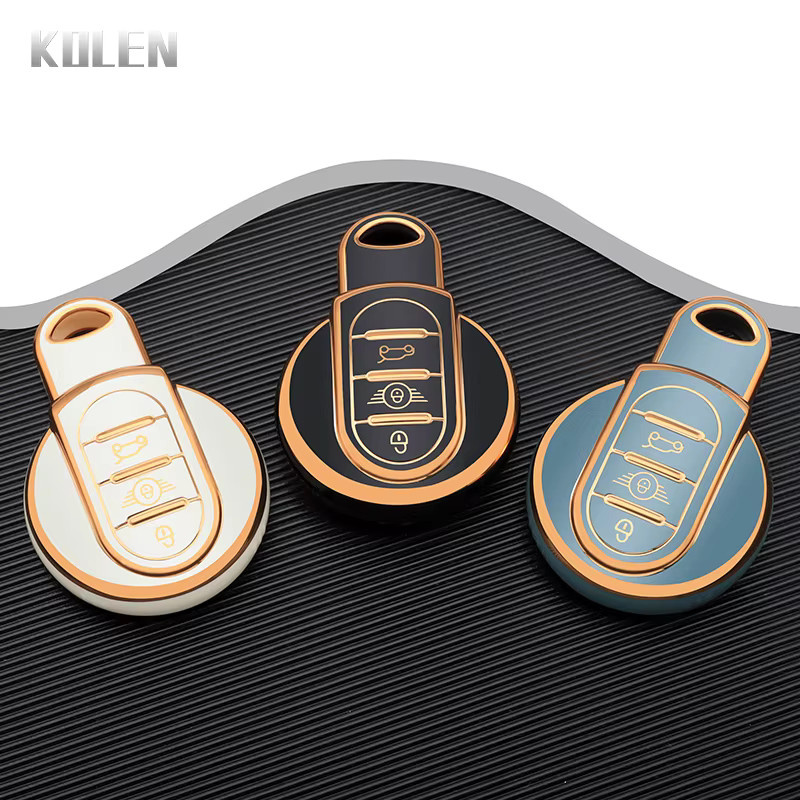 KOLEN TPU Auto Flip Klappschlüssel Schutzhülle für BMW Mini Cooper ONE JCW F56 F55 F54 F57 F60 R55 R56 R57 R58 R59 R60 S Roadster - Bild 2