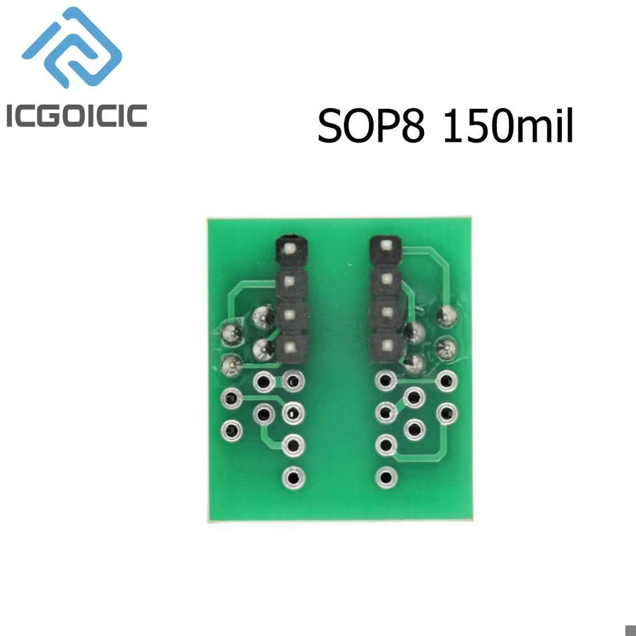SZYTF SO8 SOP8 zu DIP8 Adapter Buchse Konverter Modul für EZP2010 EZP2013 CH341A Programmierer - Bild 2