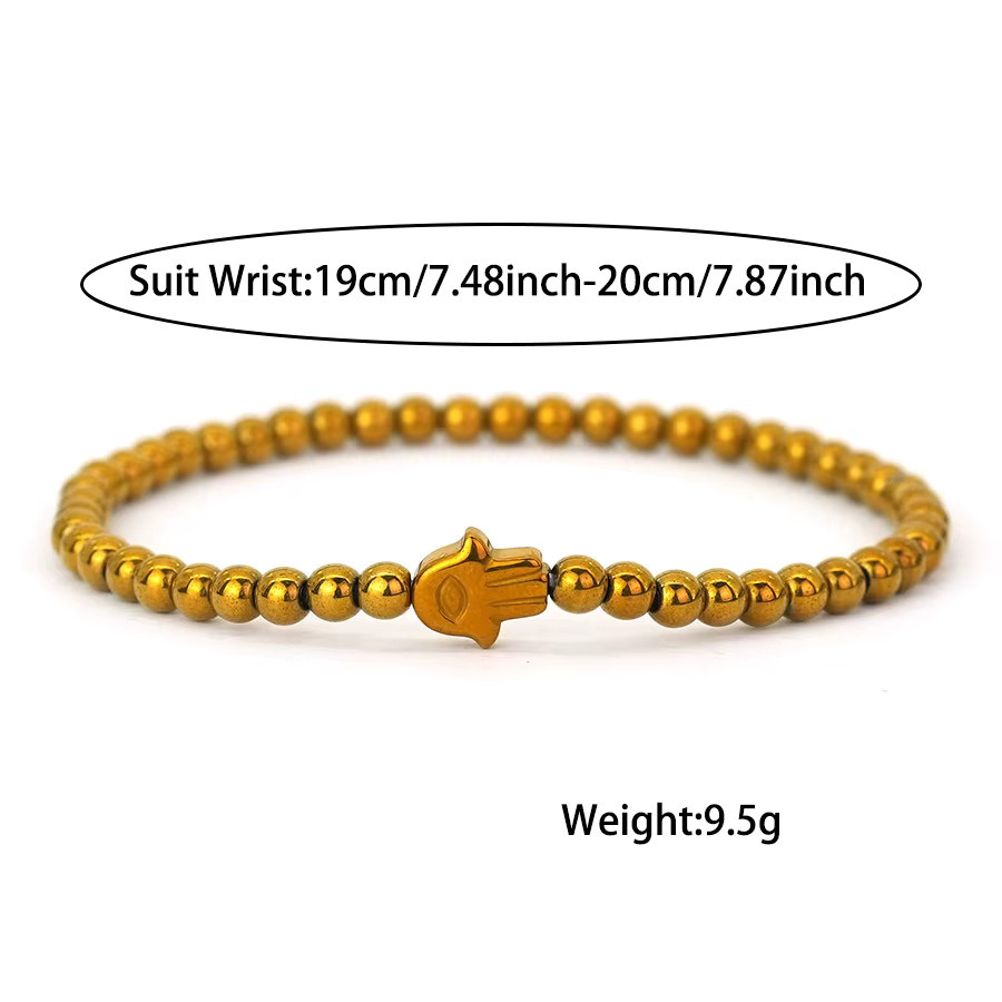 diffone Armband, Hämatit, Gold, Herren - Bild 2