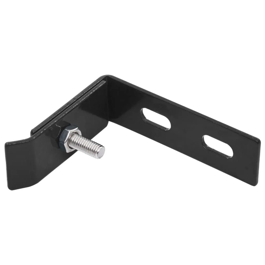vidaXL Wand-Eckverbinder aus Edelstahl in Anthrazit, 10 Stück - Bild 2