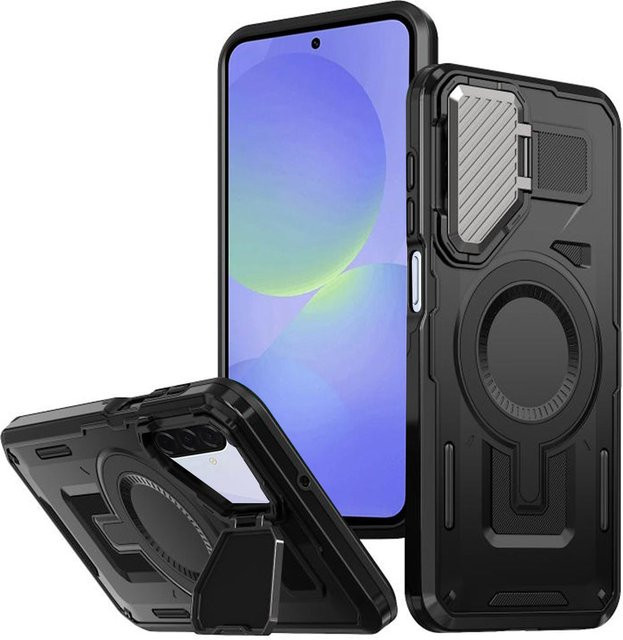 Techsuit CamVault MagSafe-Hülle für Samsung Galaxy A36 in Schwarz - Bild 1