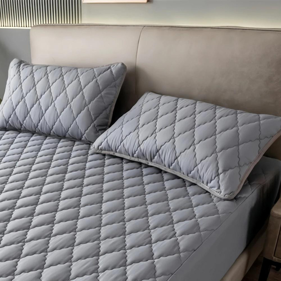 2-teiliges Kissenbezug-Set Yiran Furniture aus wasserdichtem und antibakteriellem Stoff, weiß, B/H: 48 x 74 cm - Bild 1