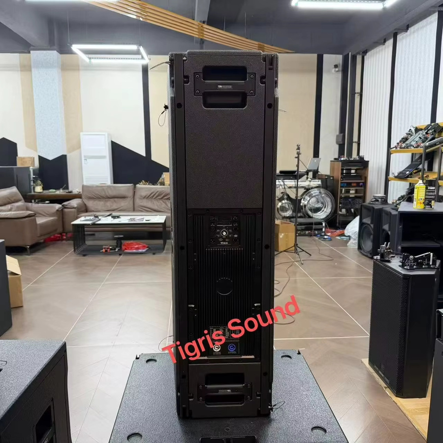 TTL 6-A Doppel 12-Zoll 3-Wege Aktiv/Passiv Line Array Lautsprecher Professionelles Audio Soundsystem in Schwarz - Bild 3
