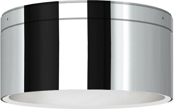 Top Light Puk! 160 One Avantgarde LED-Deckenleuchte in Chrom und mattiertem Glas mit warmweißem Licht (2700K) - Bild 1