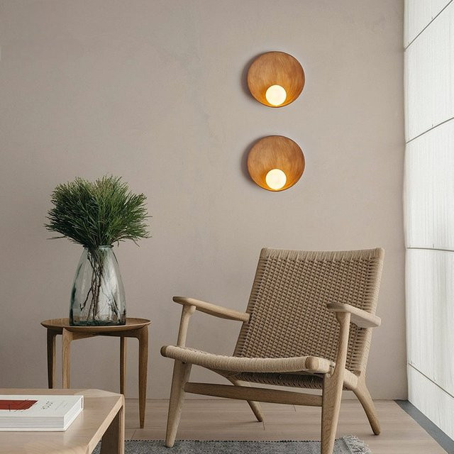 ZSHLZC Moderne LED Wandlampe in Warmweiß für Wohnzimmer, Schlafzimmer und Flur - Bild 1