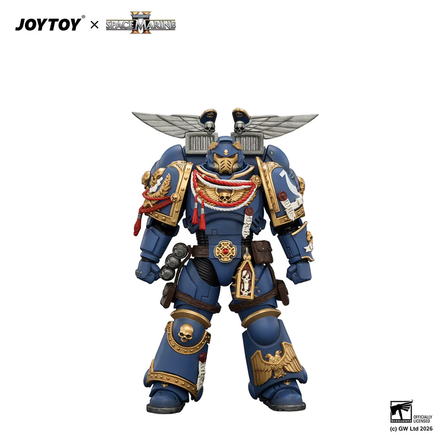 JOYTOY Warhammer 40,000 Ultramarines Assault Intercessor, Actionfigur, 1/18 - Bild 2