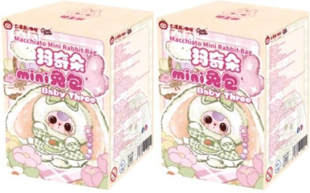 Babythree Macchiato Mini Kaninchen Tasche Blind Box, Puppe, ab 14 Jahren - Bild 1