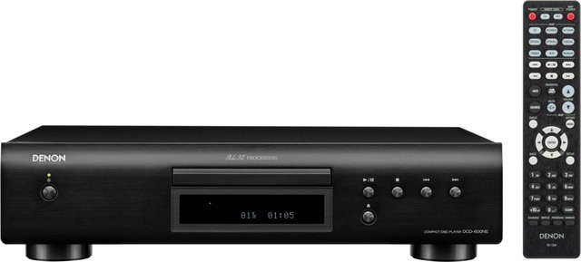 Denon DCD-600NE CD-Player Schwarz mit optischem Anschluss - Bild 1