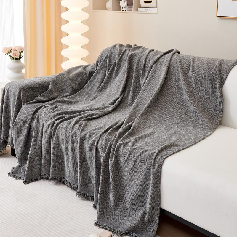 Super Six Chenille Sofa Abdeckung Universal für alle Jahreszeiten, B/T: 180 x 130 cm - Bild 2
