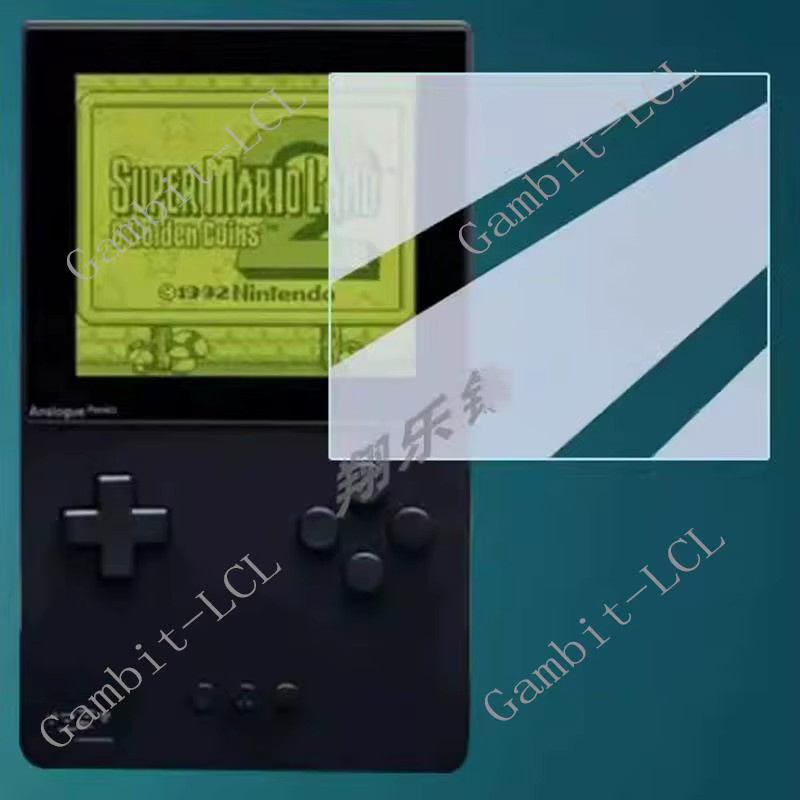 2er-Set Kkwxhl Schutzfolie aus gehärtetem Glas für Analog Tasche, 9H HD Display-Schutz, transparent - Bild 4