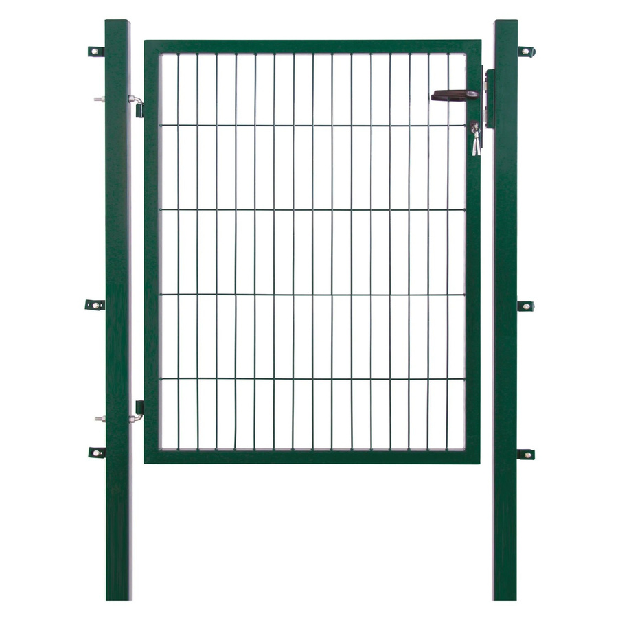 Einzeltor für Doppelstabmattenzaun in Grün, B/H: 100 x 100 cm - Bild 2