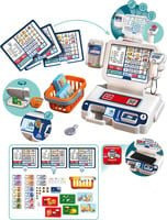 Theo Klein 7265 Selbstbedienungskasse mit Scanner, Licht & Sound, Supermarkt, Baumarkt, Restaurant - Bild 1