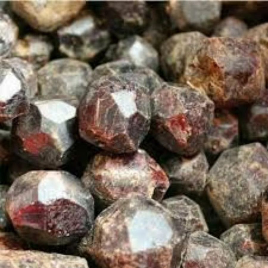 CrystalHola Quarz und Granat Rohkristall unregelmäßiger Halbedelstein für Sammler - Bild 4