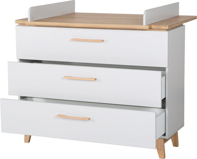 Wickelkommode roba Caro mit abnehmbarem Wickelansatz und Soft-Close-Schubladen, B/H/T: 117 x 78 x 104 cm - Bild 1