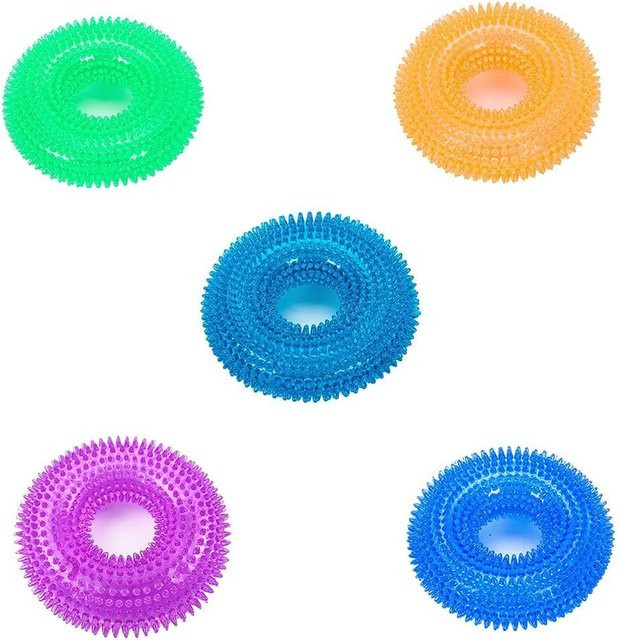DOKI DOKI MARKET form NIPPON Hundekauspielzeug, stacheliger Donut, 1 Stück - Bild 1
