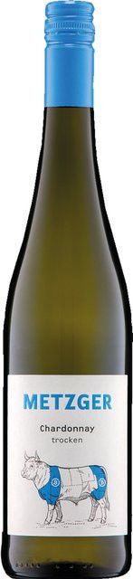 Metzger Chardonnay Weißwein, Pfalz, 2023, trocken, 0,75 l - Bild 1