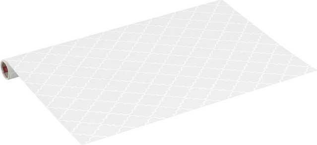 d-c-fix Fensterfolie Onadi Weiß Transparent mit geometrischem Design B: 67,5 cm, L: 200 cm - Bild 1