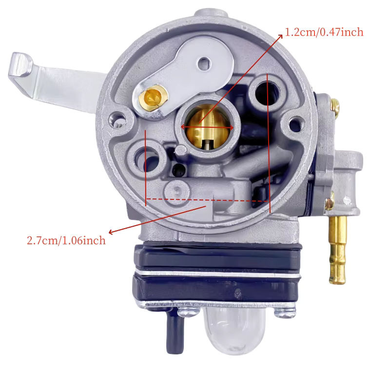 Shindaiwa Ersatz Vergaser in Silber für T270 C270 PB270 ECHO B45 TL45 B45LA B450 Motoren und Freischneider - Bild 2