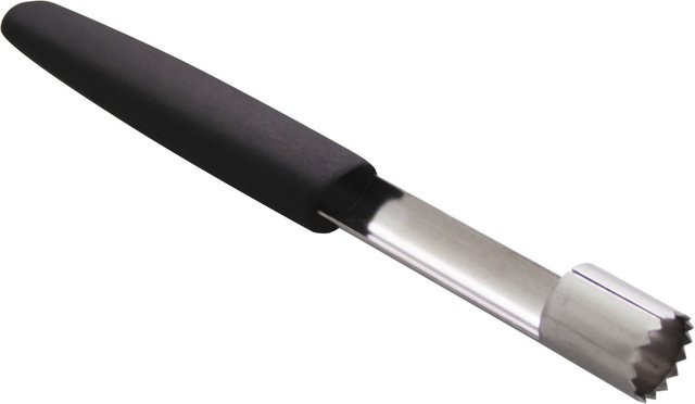 Schneider Apfelausstecher aus Edelstahl und Kunststoff, Schwarz/Silber, Durchmesser: 1,6 cm, Länge: 20 cm - Bild 1