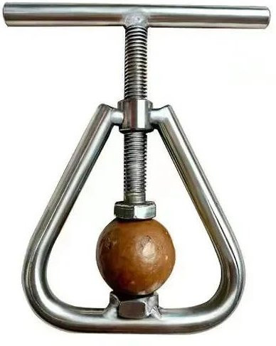 Love Home Garden Multifunktionaler manueller Nussknacker aus Edelstahl in Silber - Bild 1