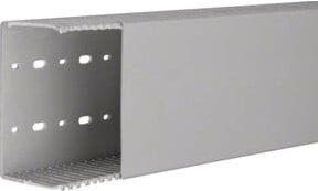 Hager LKG7512507030B Verdrahtungskanal Grau B/H/L: 125 x 75 x 200 cm - Bild 1