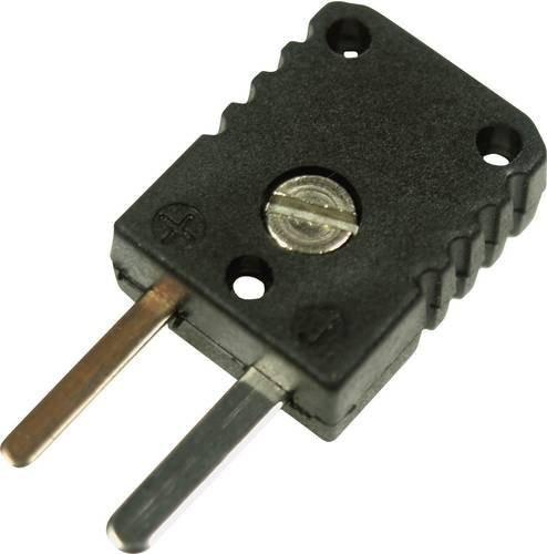 B + B Thermo-Technik Miniaturstecker Typ J in Schwarz - Bild 1
