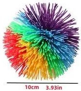 BC Pet Supplies Gummischnur Ball Spielzeug, farbig - Bild 1