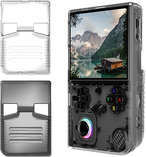 Wasserdichte Schutzhülle für Anbernic RG 40XX Handheld Spielkonsole in Transparent - Bild 1