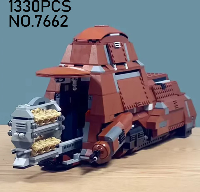 ZGECB Star Wars Bausteine-Modell, Kampfdroiden, Truppentransporter, 1330 Teile - Bild 1
