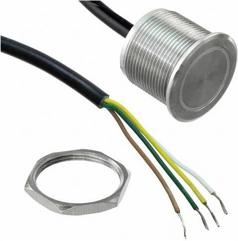 Bulgin Drucktaster MPZI022/F/BL/24/L in Silber - Bild 1