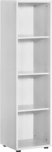 Schildmeyer Regal Serie 200 in Weiss, B/T/H: 39,3 x 34,5 x 146,9 cm - Bild 1