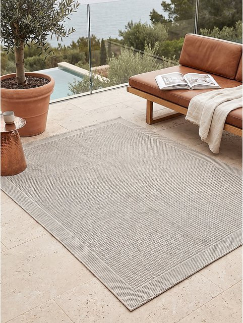 Pflegeleichter Flachgewebe-Teppich Kadima von ESERA in Beige, B: 160 cm, T: 220 cm - Bild 1