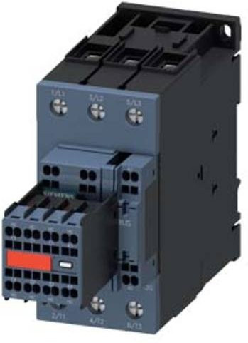 Siemens Leistungsschütz 3RT2035-3CL24-3MA0 in Grau mit 3 Schließern für 690 V/AC - Bild 1