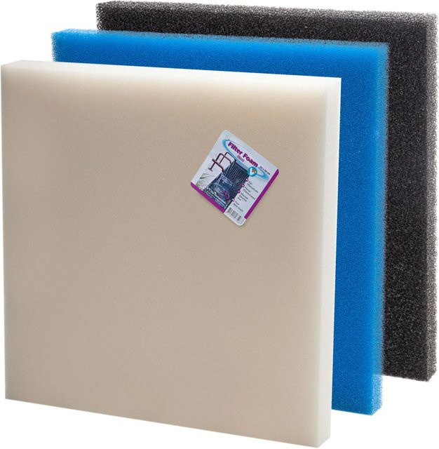 VT Filter Foam Set mechanisches Schaummaterial für Teichfilter B/B/H: 50 x 50 x 5 cm - Bild 1