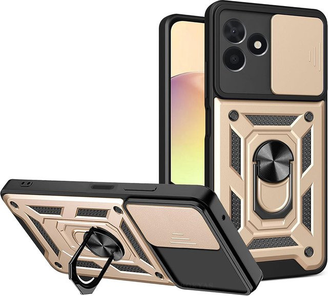 Techsuit CamShield Schutzhülle für Samsung Galaxy A17 5G in Gold - Bild 1