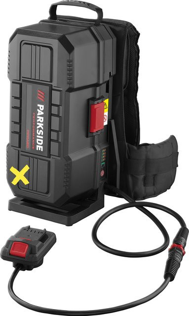 Parkside Performance Akku-Rucksack PPRA 20 A1 in Schwarz, ohne Akku und Ladegerät - Bild 1