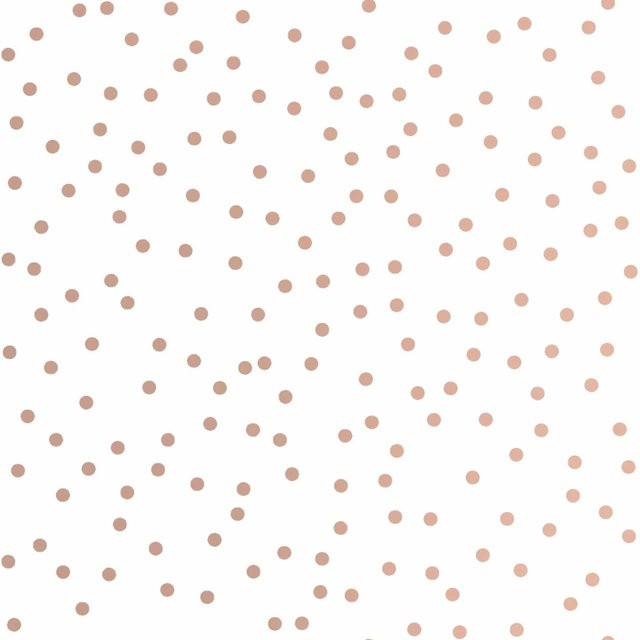 Vliestapete Superfresco Easy Konfetti in Rose Gold und Pink für Wohnzimmer oder Kinderzimmer - Bild 1