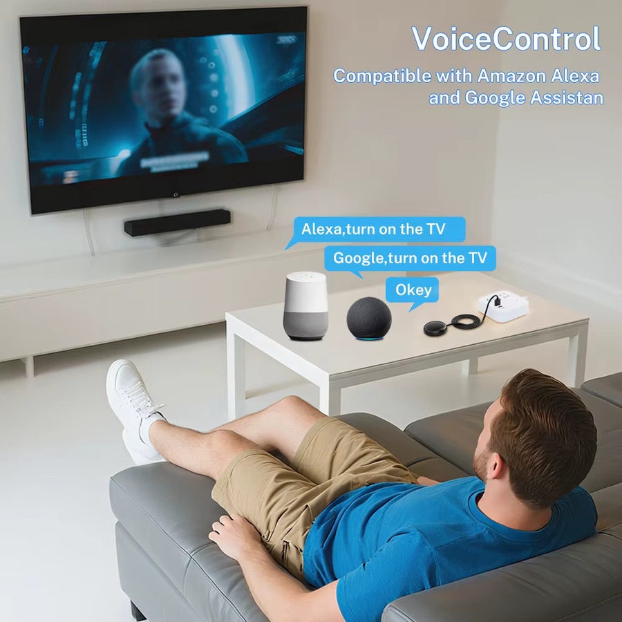 Tuya Smart WiFi IR Universalfernbedienung für TV und Klimaanlage, kompatibel mit Alexa, Google und Yandex - Bild 6
