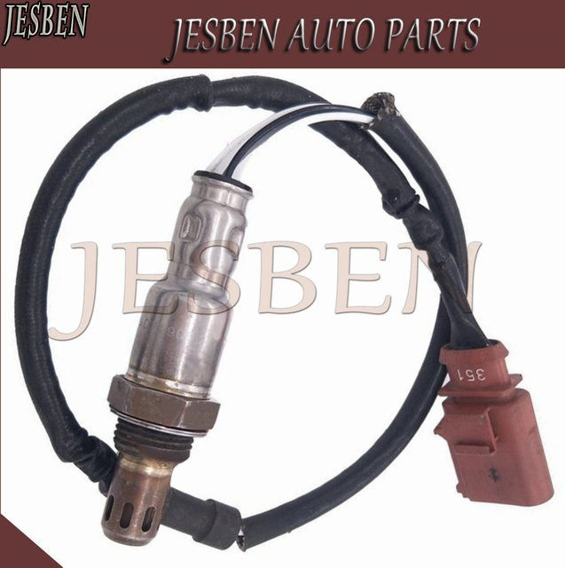 JESBEN Lambda O2 Sauerstoffsensor passend für Audi A3 A6 A7 A8 VW Jetta Golf Polo Caddy Seat Altea Cordoba Ibiza Leon und Skoda Fabia - Bild 1
