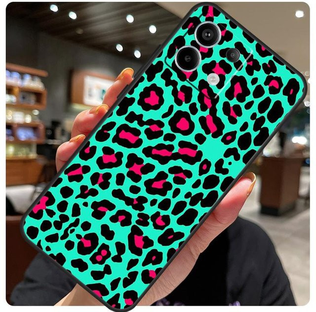 Handyhülle mit Camouflage-Leopardenmuster für Xiaomi Redmi Note 9 10 11 12 13 14 15 Pro Plus und Redmi 12 13C 14C 15C in Multicolour - Bild 1
