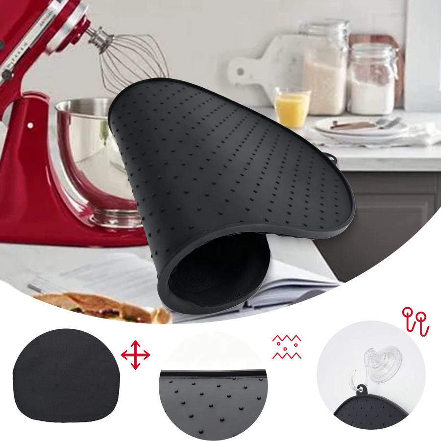 KitchenAid Gleitmatte für Artisan Series 4.3L-4.8L in Schwarz - Bild 3