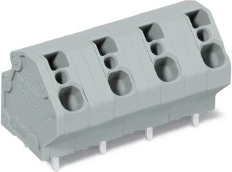 WAGO Leiterplattenklemme 745-3209 grau, 36 Stück - Bild 1