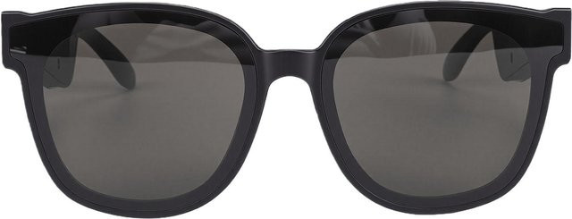 Smarte Sonnenbrille von Betifor in Schwarz mit Echtzeit-Übersetzung für 164 Sprachen, Bluetooth 5.0 für Musik und Telefonanrufe, quadratisches Design aus Kunststoff - Bild 1