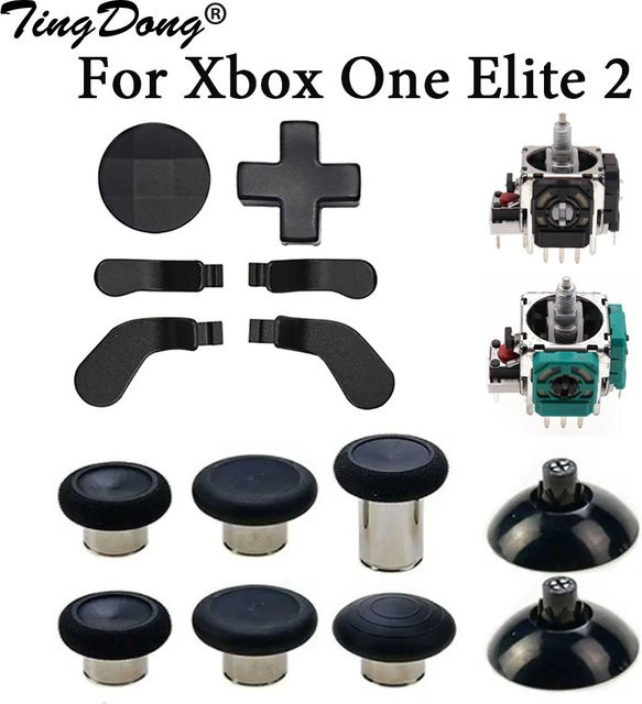 Microsoft Ersatz-Analogsticks und Einstellungswerkzeug für Xbox Elite Serie 2 Gamepad in Schwarz - Bild 1