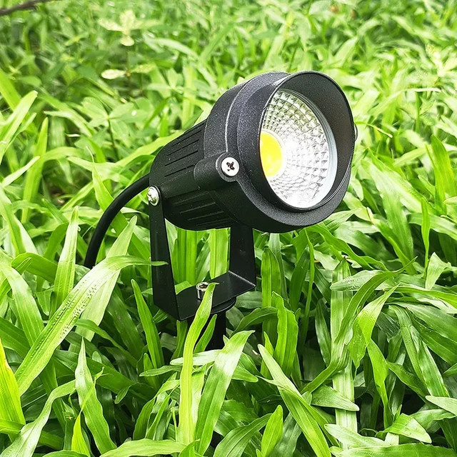 Dengsum LED Bodenstrahler RGB wasserdichter Garten-Flutlicht für Innenhof und Rasen in Grün und Gelb - Bild 1