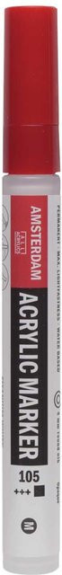 Amsterdam Acrylic Marker Titanweiß 3-4mm - Bild 1