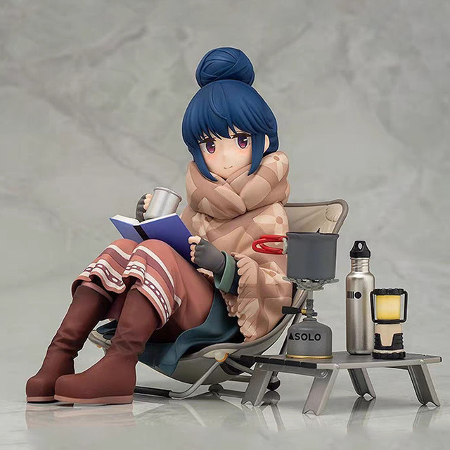 Bandai Yuru Camp Rin Shima, Anime-Figur, Einzelfigur, Kunststoff, Bunt / Mehrfarbig - Bild 1