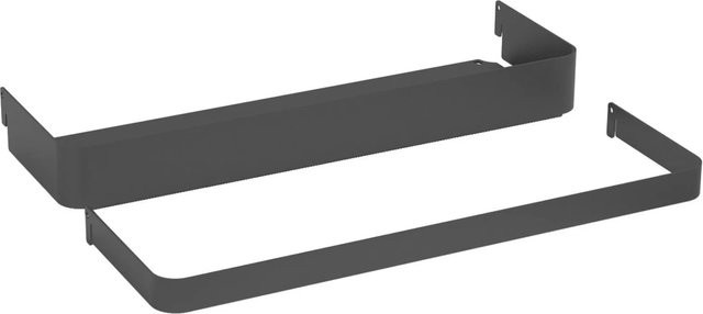 Kesseböhmer K-Line Side Ablage mit Reling in Anthrazit B/T/H: 35,15 x 11,0 x 6,15 cm - Bild 1
