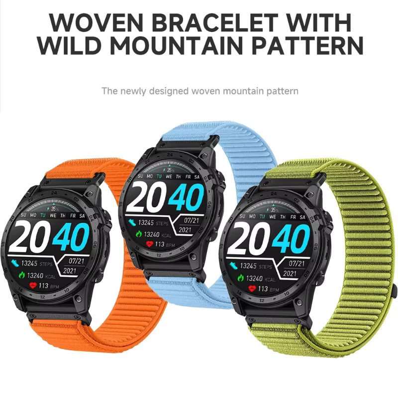 Garmin Uhrenarmband Nylon, Schnellverschluss, Unisex - Bild 2